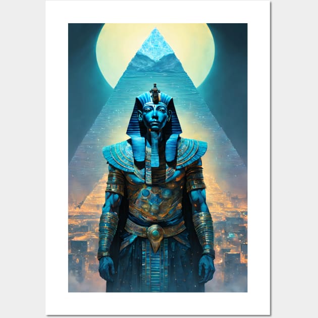 cyberpunk egypt Wall Art by CandyShop